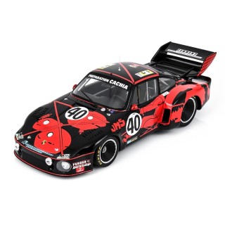 1:18 SPARK 18S619 Porsche 935 n°40 Le Mans 24H 1977