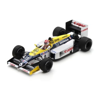 1:18 SPARK 18S737 Williams FW11 n°6 Piquet Winner Jacarepagua 1986