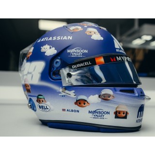 SPARK 5HF219 Casque Alexander Albon Silverstone 2025