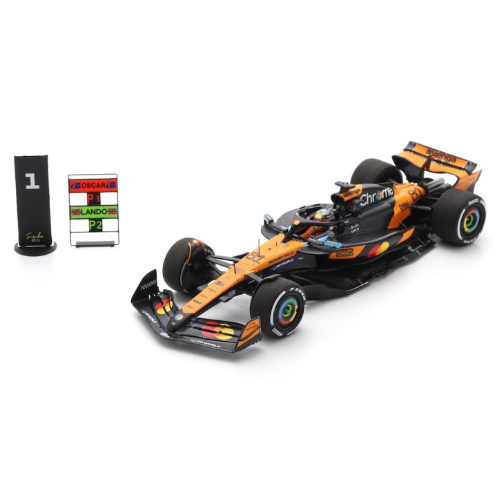 SPARK S9580 McLaren MCL39 n°81 Piastri Vainqueur Shanghai 2025