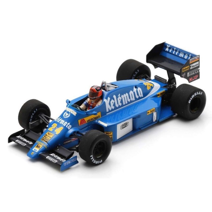 SPARK S3965 Osella FA1G n°24 Ghinzani Silverstone 1985