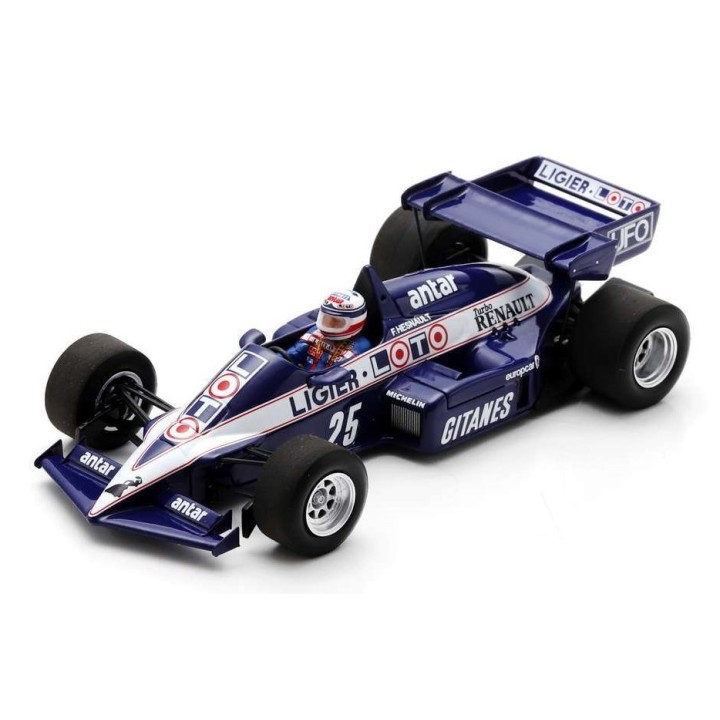 SPARK S7416 Ligier JS23 n°25 Hesnault Jacarepagua 1984