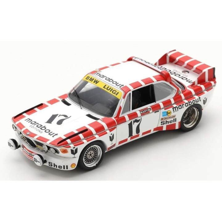 SPARK 100SPA07 BMW 3.0 CSL n°17 24H Spa 1973