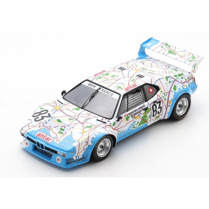 1/18 SPARK 18S672 BMW M1 n°83 24H Le Mans 1980