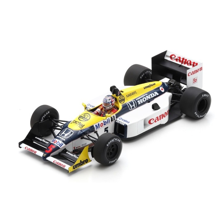 SPARK 18S740 Williams FW11B n°5 Mansell Winner Silverstone 1987