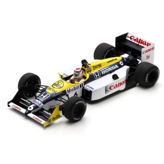 1:18 SPARK 18S739 Williams FW11B n°6 Piquet Winner Monza 1987