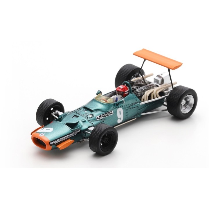 SPARK S5704 BRM P138 n°9 Bobby Unser Watkins Glen 1968