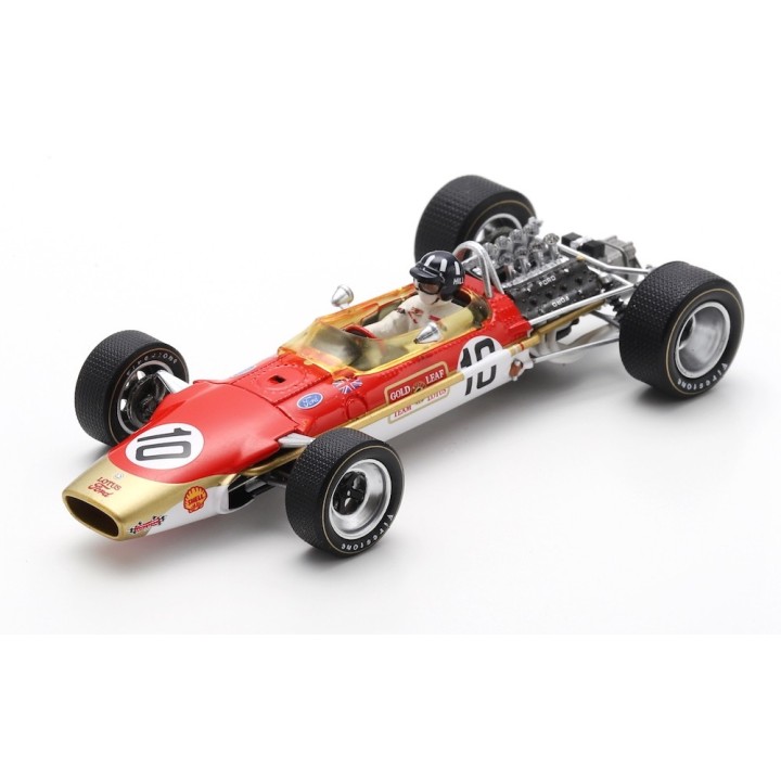 SPARK S4829 Lotus 49 n°10 Graham Hill Vainqueur Jarama 1968