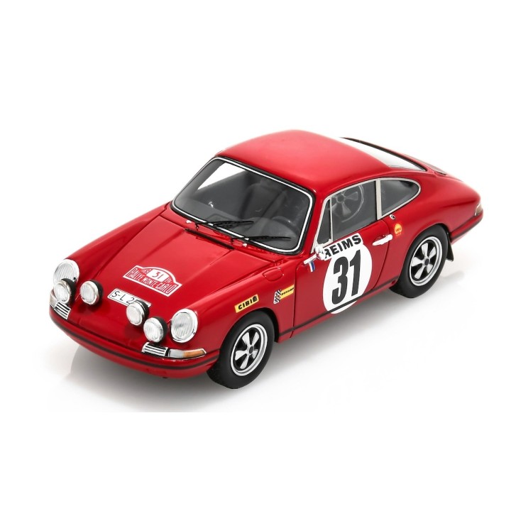 SPARK S5581 Porsche 911 S Larrousse n°31 Monte Carlo 1969