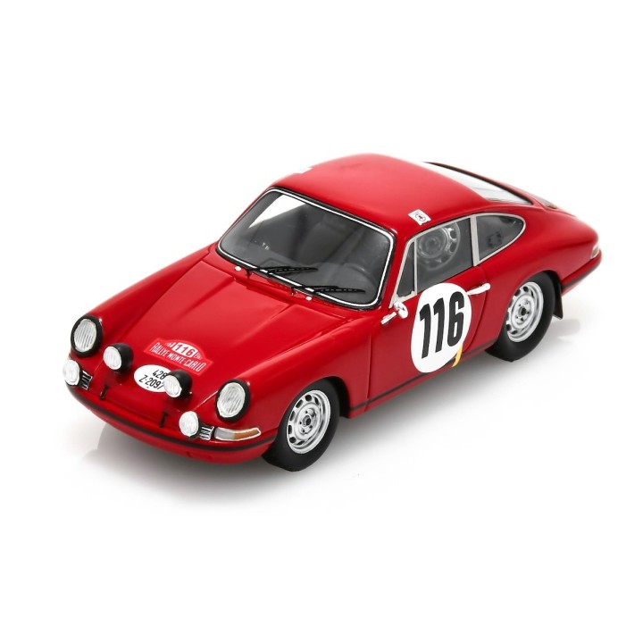 SPARK S5580 Porsche 911 T/R Toivonen n°116 Monte Carlo 1968