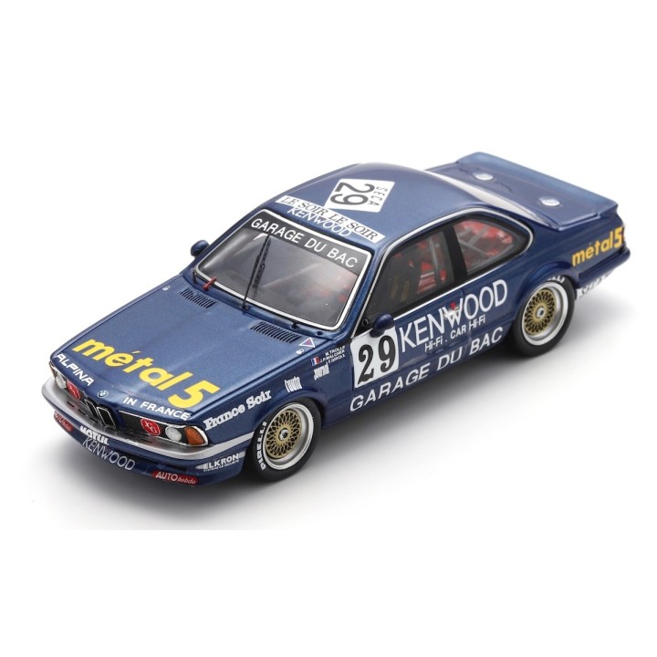 SPARK SB671 BMW 635 Csi n°29 24H Spa 1986