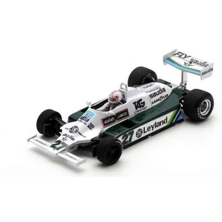 SPARK S6992 Williams FW07B n°27 Jones Winner Brands Hatch 1980