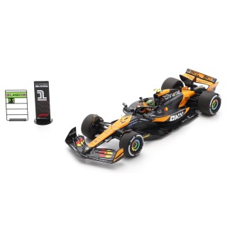 SPARK 18S665 McLaren MCL38 Norris Vainqueur Abu Dhabi 2024