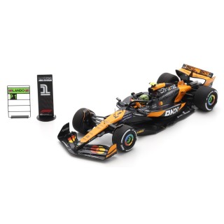 SPARK S9568 McLaren MCL38 Norris Winner Abu Dhabi 2024