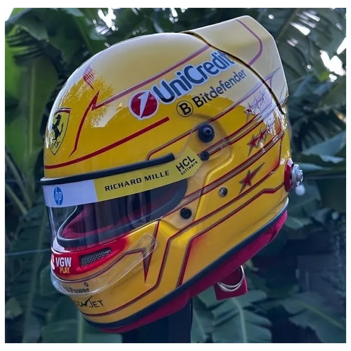 LOOKSMART LSHEL016 Helmet Lewis Hamilton Monaco 2025 %