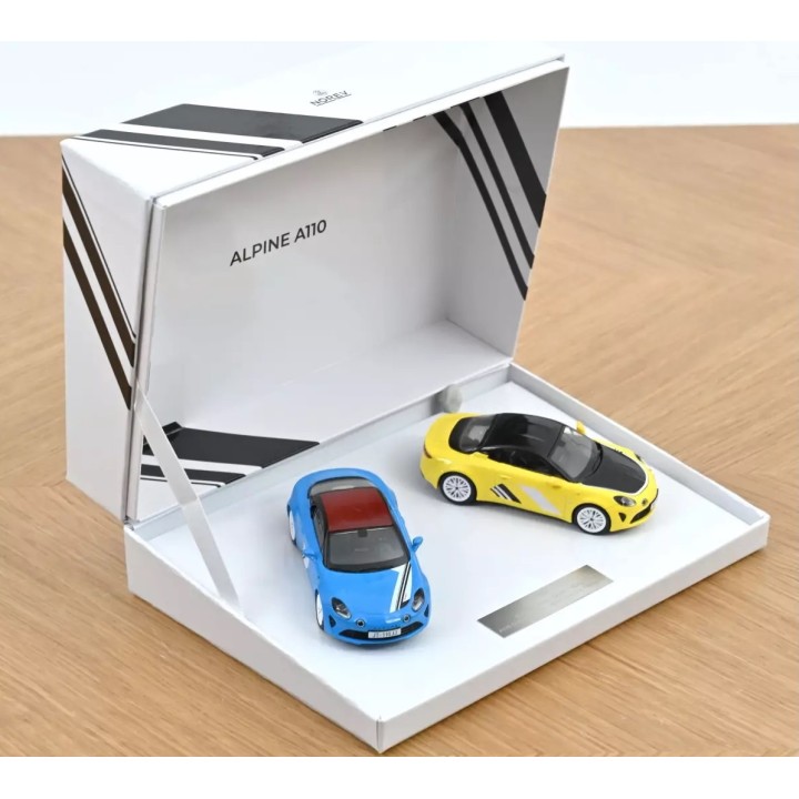 NOREV 517881 Coffret Alpine A110 2023 San Remo 73 & Tour de Corse 75