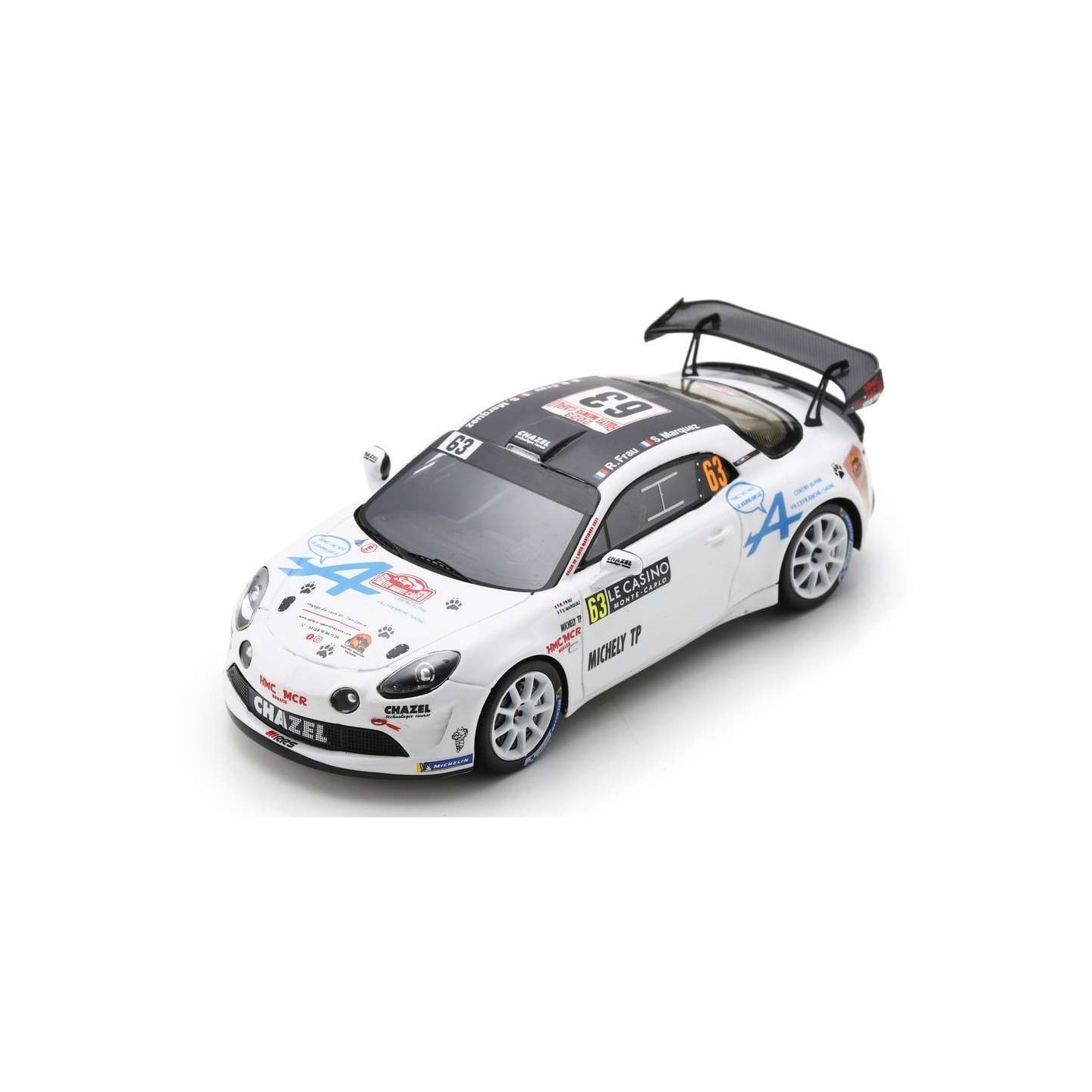 ALPINE A110 2° RGT 38° RALLYE MONTE CARLO 2023 DAVID FERRARO S6725