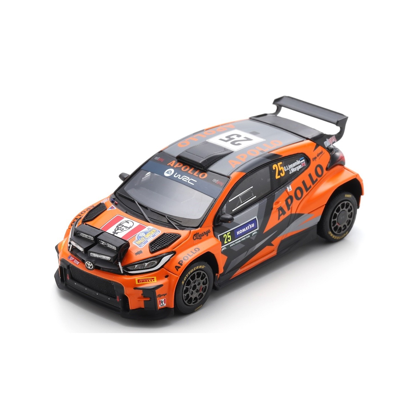 ミニカー TOYOTA GR Yaris Rally 2 Rally Sweden2024 Toyota GR Yaris Rally2 2024 1:18 IXO - YouTube