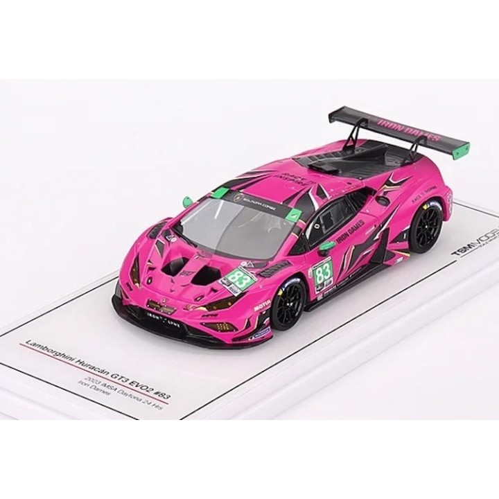 TRUESCALE TSM430761 Lamborghini Huracán GT3 EVO2 n°83 Iron Dames IMSA 24H Daytona 2023