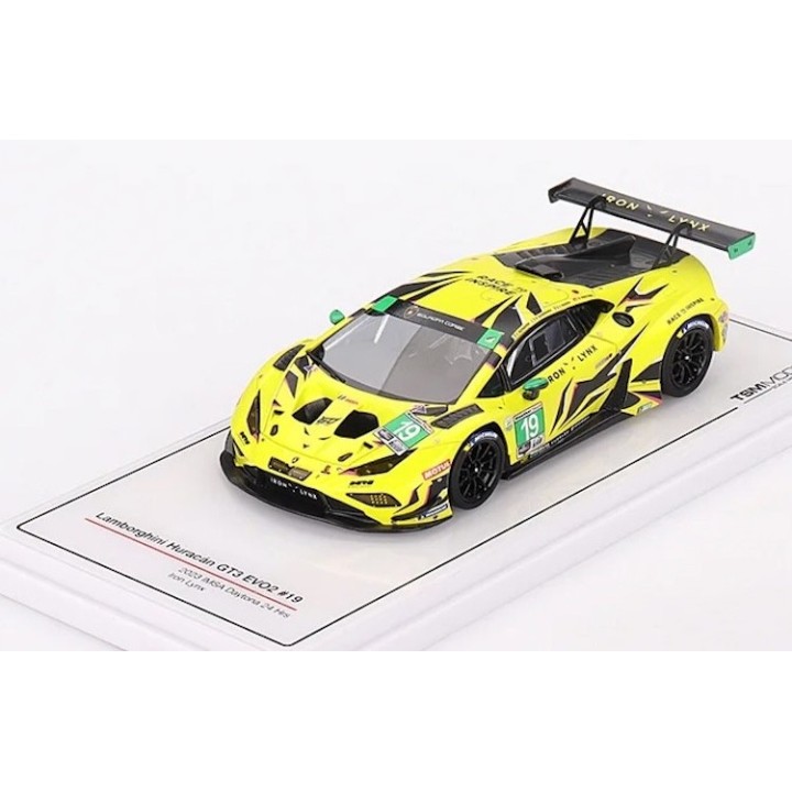 TRUESCALE TSM430771 Lamborghini Huracán GT3 EVO2 n°19 Iron Lynx IMSA 24H Daytona 2023