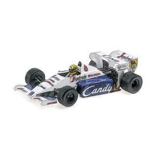 MINICHAMPS 540843399 Toleman Hart TG184 Ayrton Senna Monaco 1984