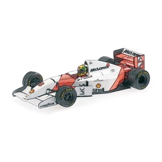 MINICHAMPS 540933328 McLaren Honda MP4/8 Ayrton Senna Winner Donington 1993