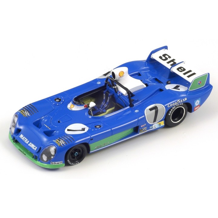 1:18 SPARK 18LM74 Matra Simca MS 670 B n°7 Winner 24H Le Mans 1974