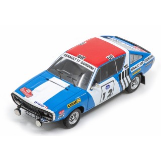 SPARK S6444 Renault 17 Nn°12 Therier Winner Rallye Press on Regardless 1974