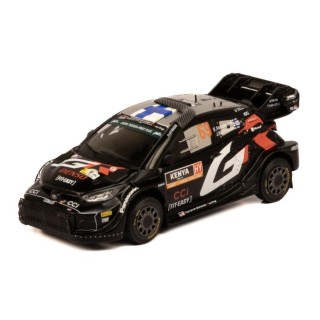 IXO Toyota GR Yaris Rally1 Hybrid n°69 Rovanpera Vainqueur Safari Rally Kenya 2024