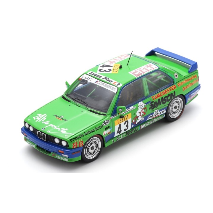 SPARK 100SPA12 BMW M3 E30 n°43 24H Spa 1992