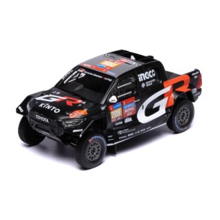 IXO RAM930.22 Toyota GR DKR Hilux Evo T1U (2024) n°209 G. de Villiers Dakar 2024