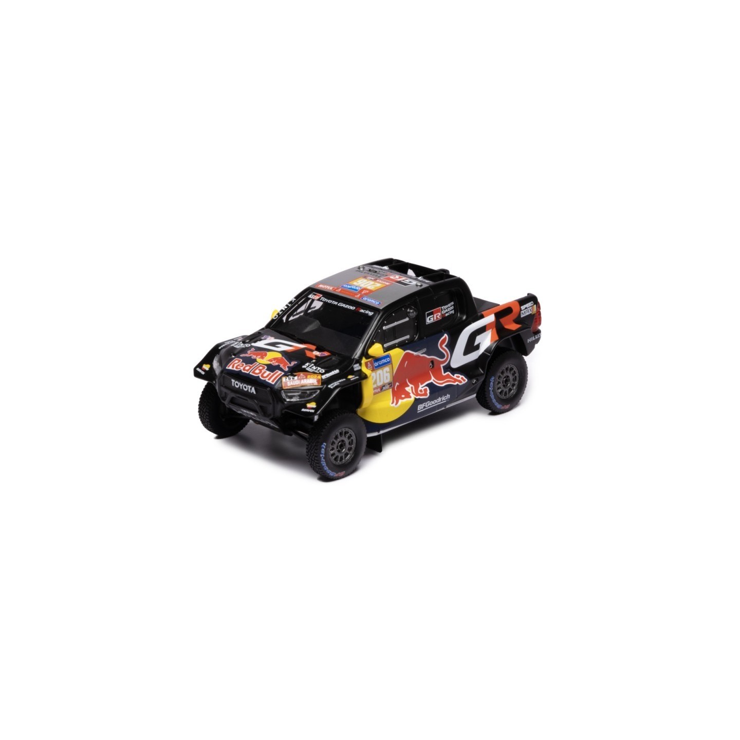 IXO RAM931SP-A Toyota GR DKR Hilux Evo T1U - Moraes - Rallye Dakar 2024 - 1/43