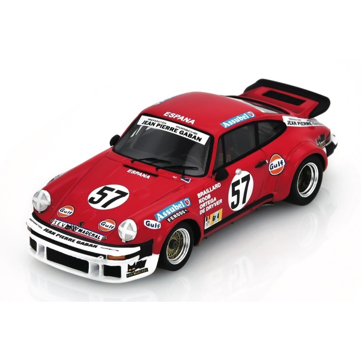 SPARK S9829 Porsche 934 n°57 24H Le Mans 1977 %