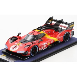 1/18 LOOKSMART LS18LM035 Ferrari 499P n°51 Vainqueur 24H Le Mans 2023