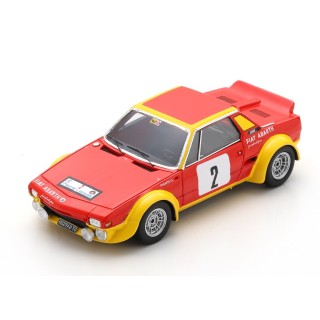 SPARK SI012 Fiat X 1/9 n°2 Pianta Rally di Sicilia 1974