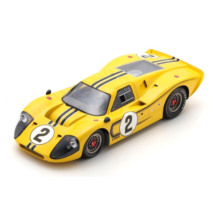 1:18 SPARK 18S681 Ford GT40 Mk IV n°2 24H Le Mans 1967