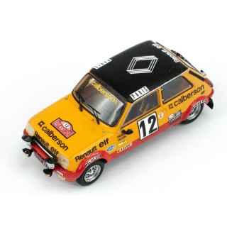 SPARK S6035 Renault 5 Alpine n°12 Fréquelin Monte Carlo 1978