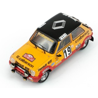 SPARK S6030 Renault 5 Alpine n°19 Ragnotti Monte Carlo 1978