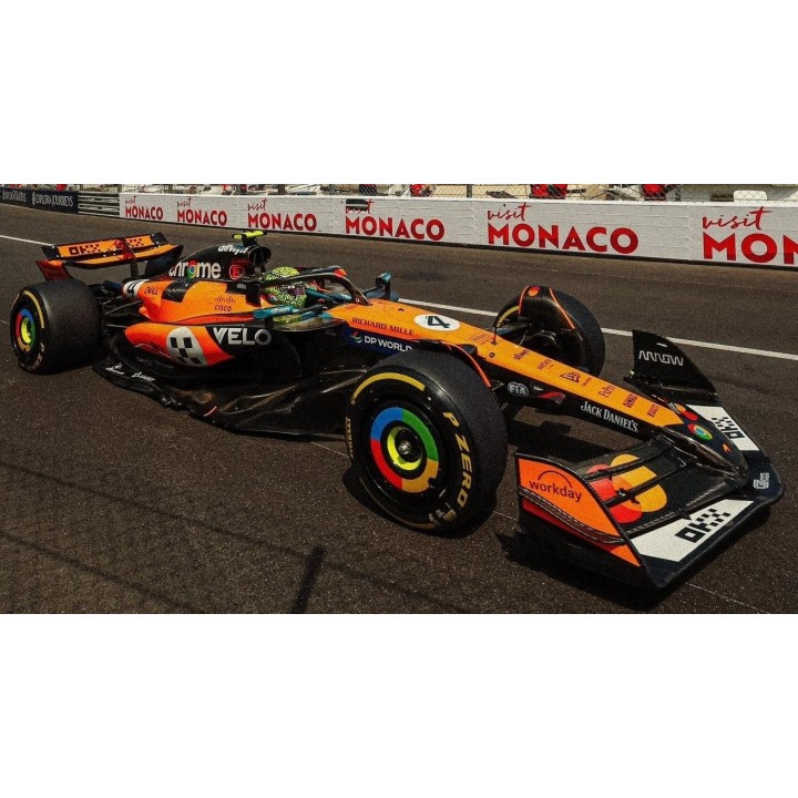SPARK S9622 McLaren MCL39 n°4 Norris Winner Monaco 2025