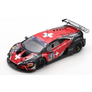SPARK S9609 Team Switzerland Lamborghini Huracán GT3 EVO n°58 FIA Motorsport Games GT Cup Vallelunga 2019