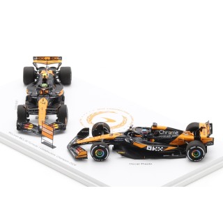SPARK S9571 McLaren MCL38 n°4 & n°81 Constructors' Champion 2024 %