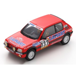 SPARK S9456 Peugeot 205 GTI n°132 François Delecour Monte Carlo 1986