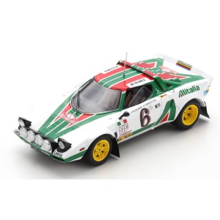 SPARK S9083 Lancia Stratos HF n°6 Björn Waldegård Monte Carlo 1976
