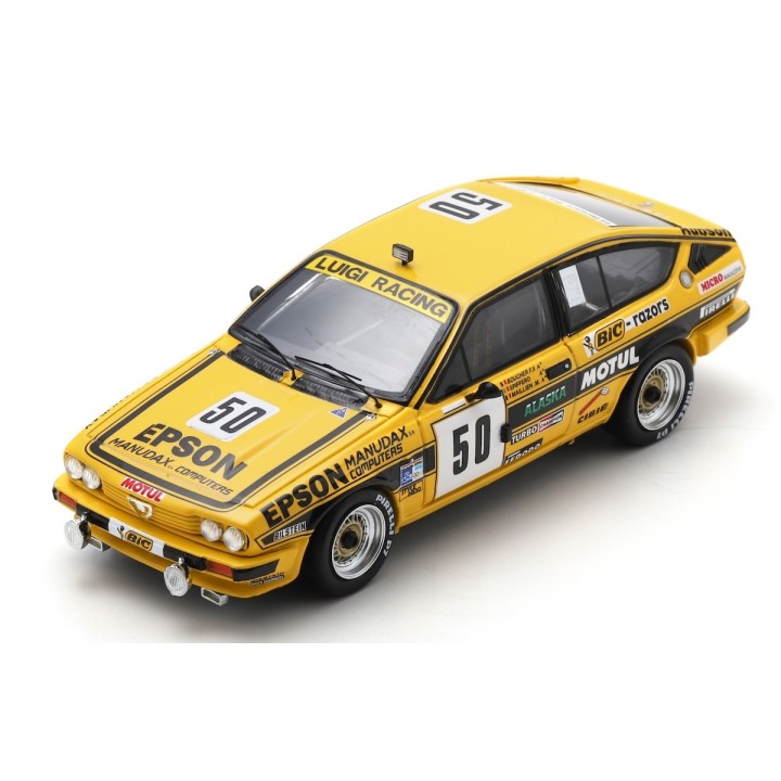 SPARK SB421 Alfa Romeo GTV 6 n°50 24H Spa 1984