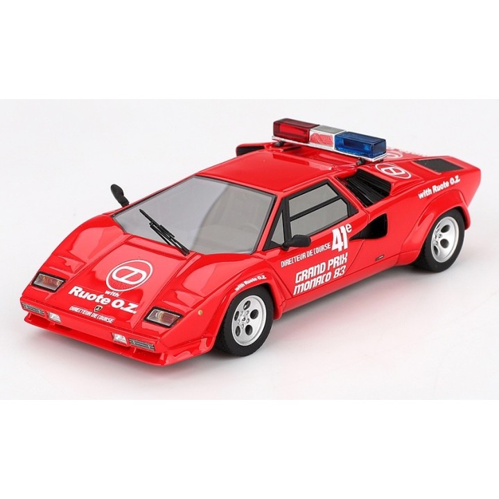 TRUESCALE TSM430861 Lamborghini Countach Pace Car Grand Prix Monaco 1983 %