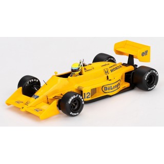 TRUESCALE TSM430892 Lotus 99T n°12 Ayrton Senna Winner Monaco 1987 %