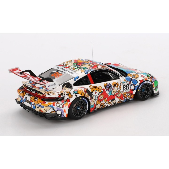 TRUESCALE TSM430841 Porsche 911 GT3 Cup n°88 Tiger WU Porsche Carrera Cup Japan 2024 %