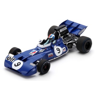 1/18 SPARK 18S358 Tyrrell 002 n°9 Francois Cevert Vainqueur Watkins Glen 1971 %