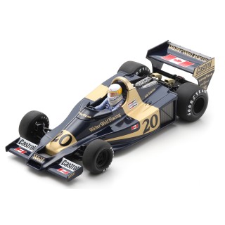 1:18 SPARK 18S372 Wolf WR1 n°20 Jody Scheckter Winner Monaco 1977