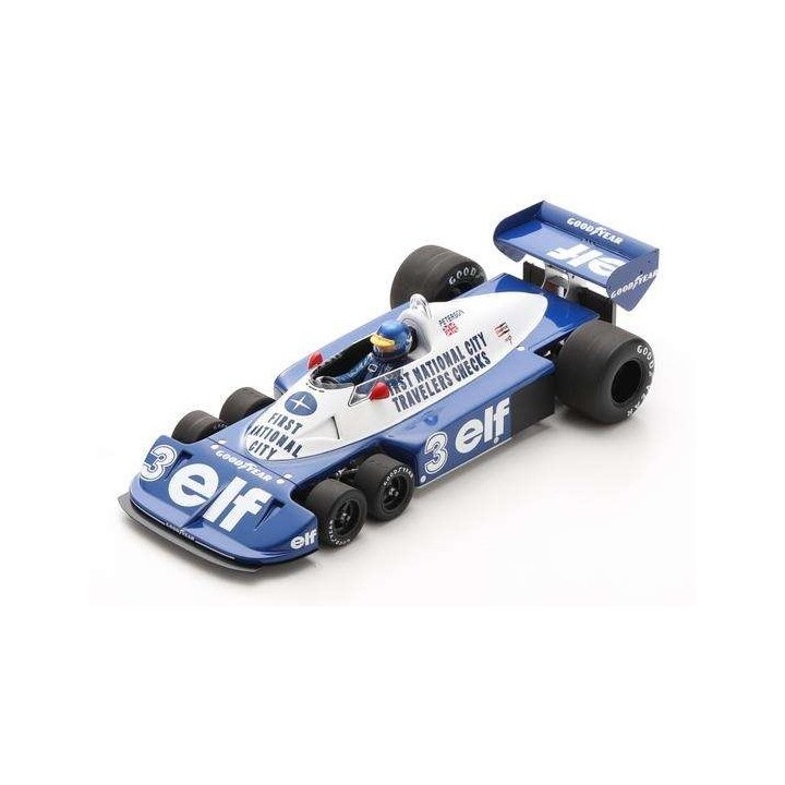 1:18 SPARK 18S472 Tyrrell P34 n°3 Ronnie Peterson Interlagos 1977